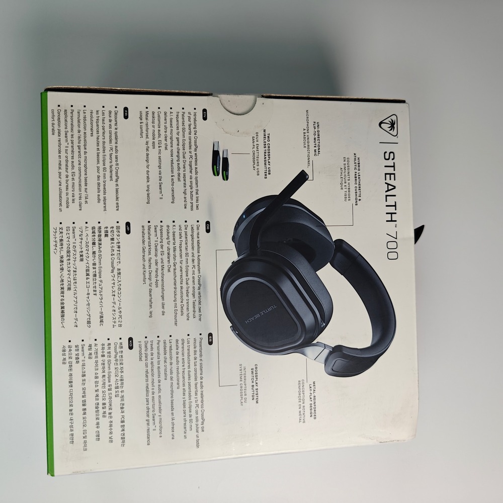 Turtle Beach Stealth 700 Gen 3 Wireless Gaming Headset Xbox PS5 PC Black - Picture 6 of 10